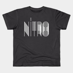 white nitro 3 Kids T-Shirt